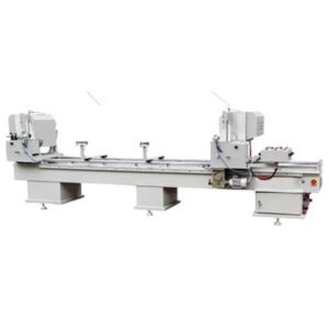 1 Best UPVC Window Profile Double Head Saw Cutting Machine For Sale Factory Manufacturer