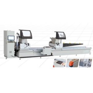 Best Aluminium Window Cutting Equipment The Double Head Cutting Machine In Factory